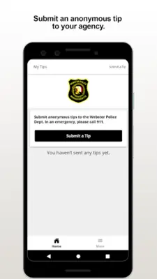 WebsterPD Tips android App screenshot 2